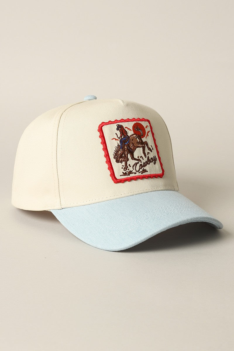 Bronc Baby Trucker-SkyBlue