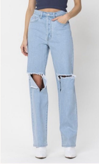 Cello Light Denim Pants