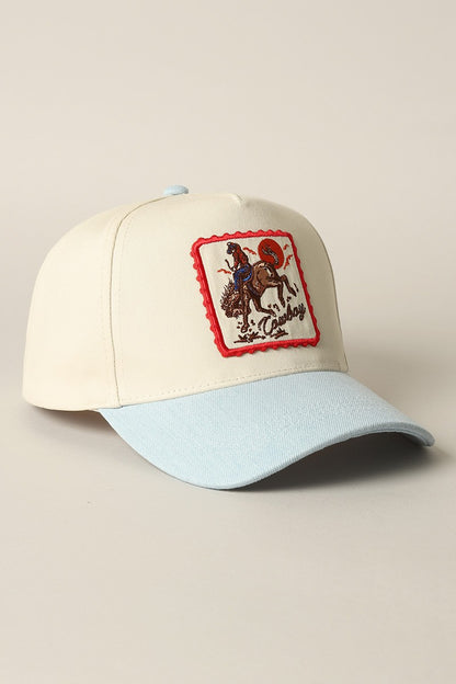 Bronc Baby Trucker-SkyBlue
