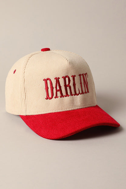 Darlin' Corduroy Trucker Hat